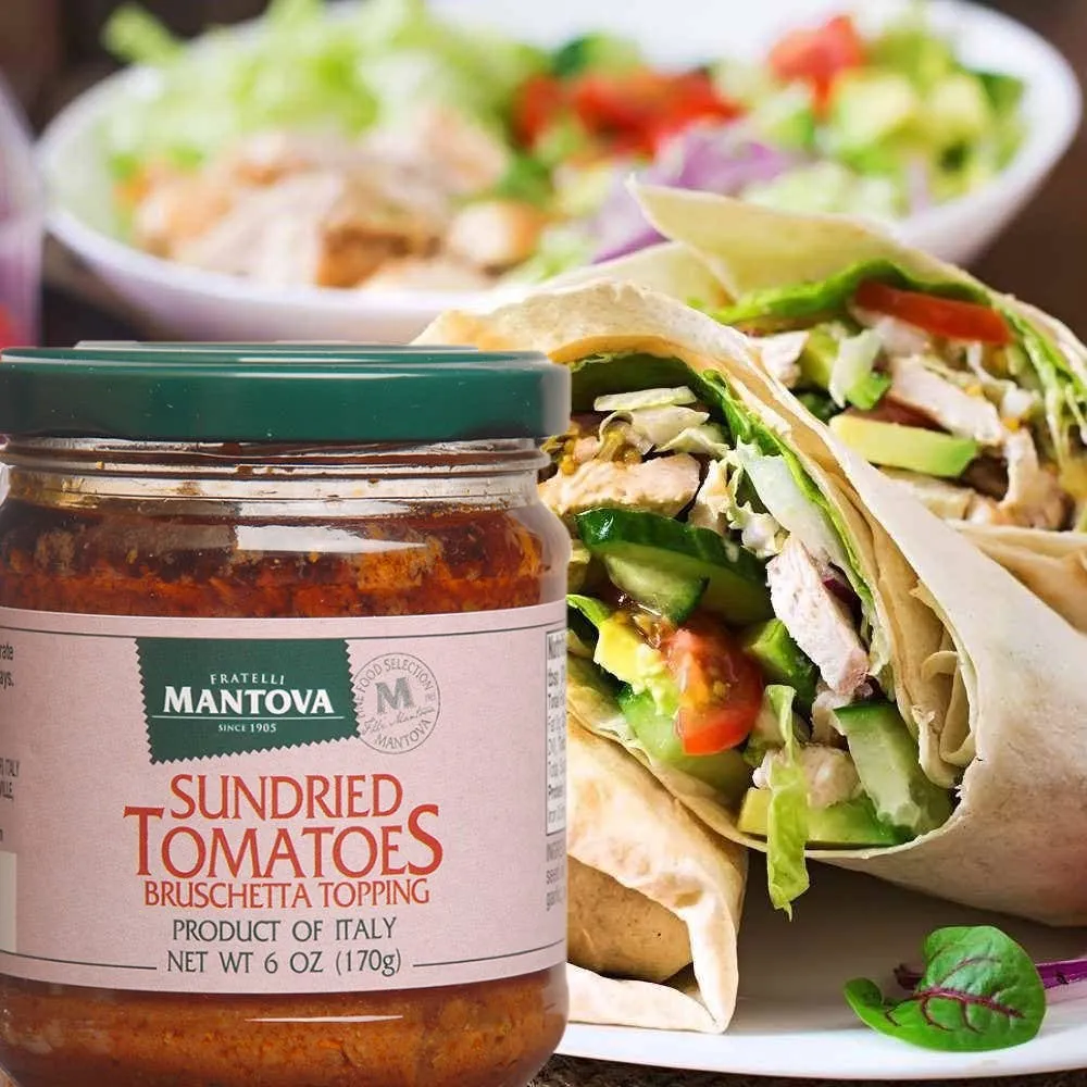 Mantova Sundried Tomato Bruschetta, 6 oz.