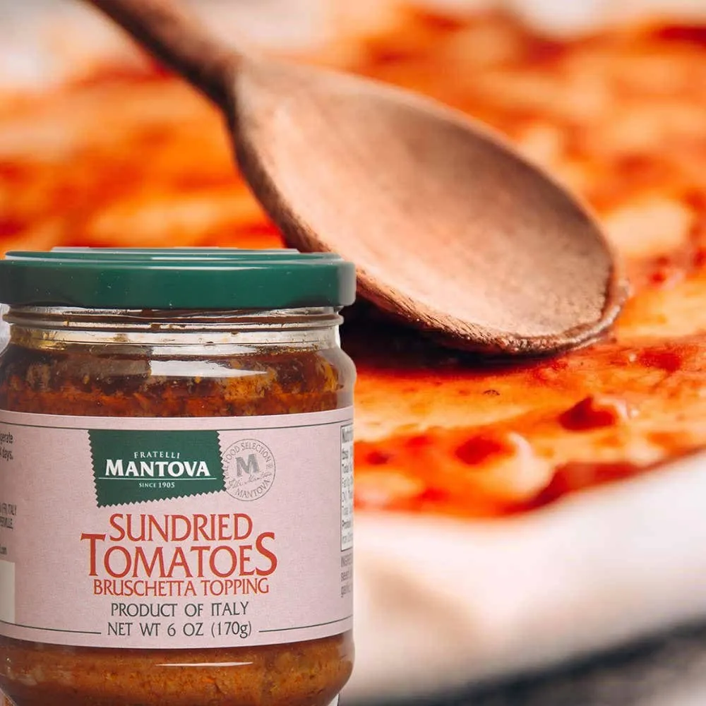 Mantova Sundried Tomato Bruschetta, 6 oz.