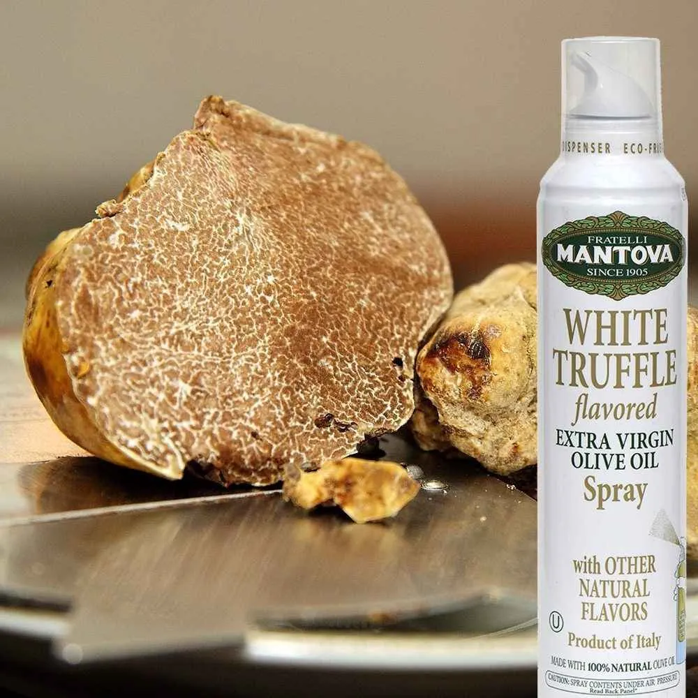 Mantova White Truffle Extra Virgin Olive Oil Spray, 6 oz.