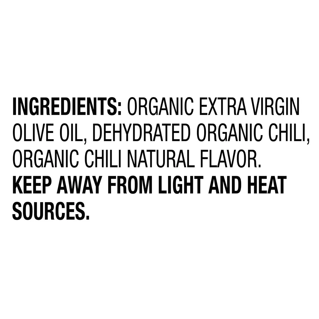 Olidi Organic Chili Extra Virgin Olive Oil, 8.5 fl. oz.
