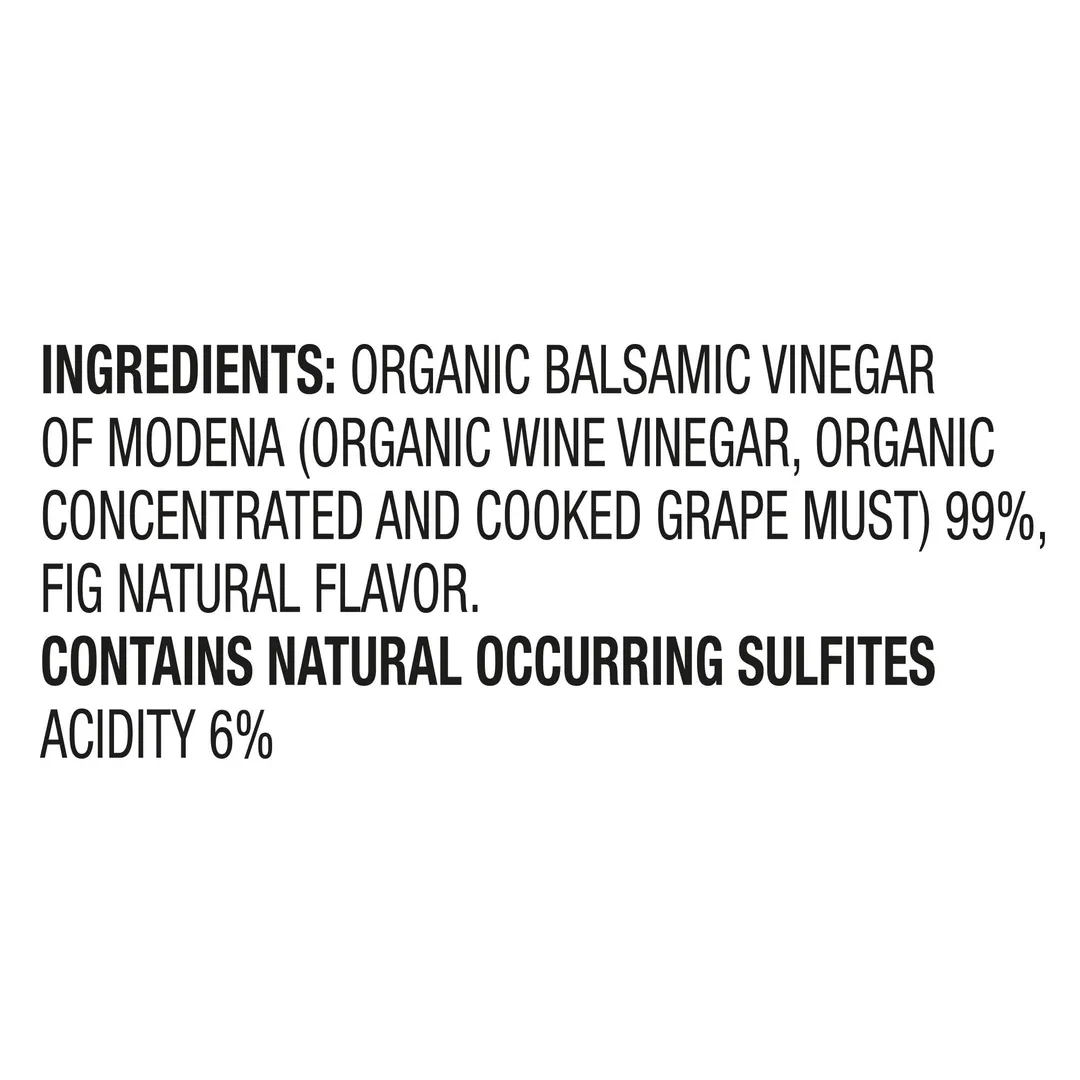 Olidi Organic Fig Balsamic Condiment PGI, 8.5 fl. oz.