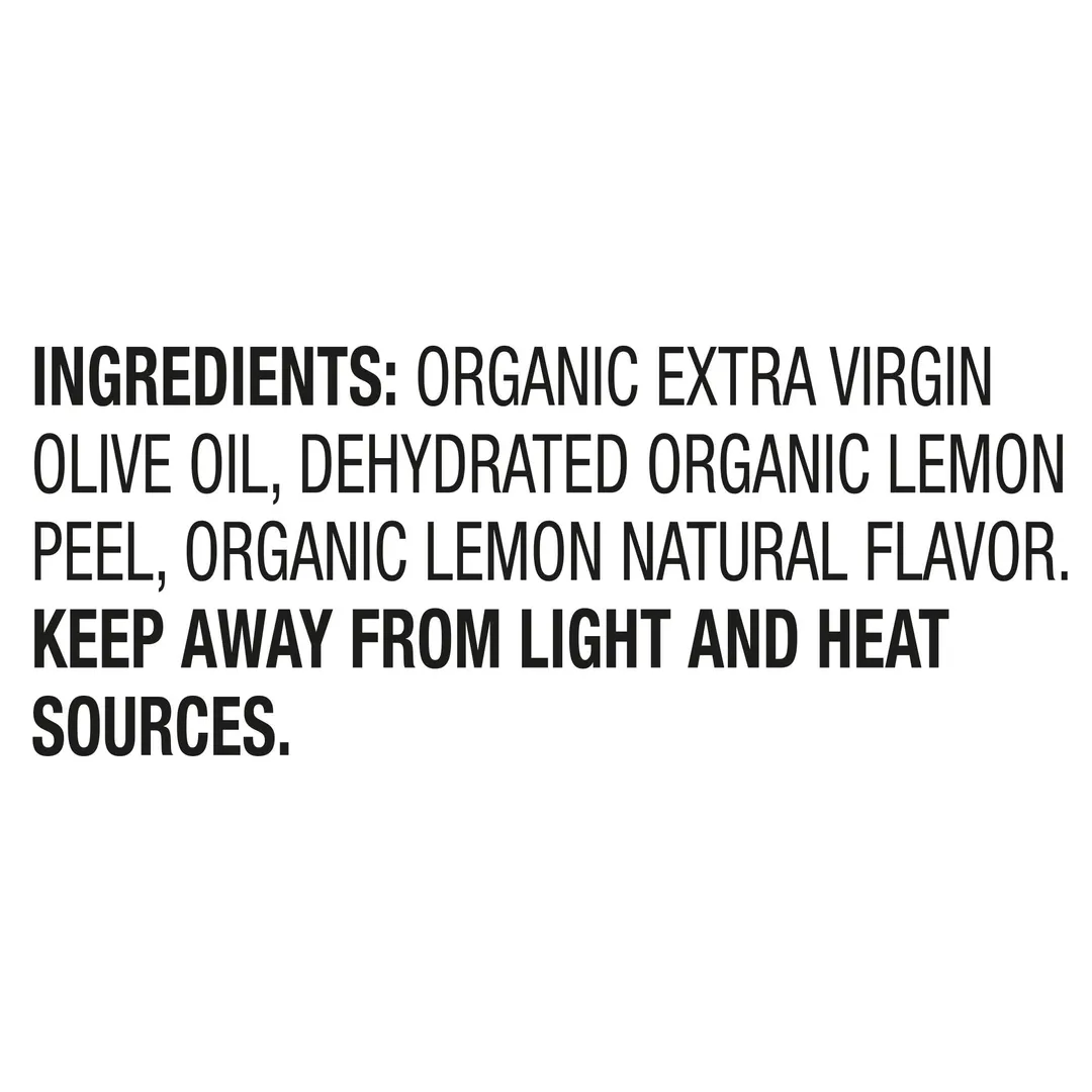Olidi Organic Lemon Extra Virgin Olive Oil, 8.5 fl. oz.