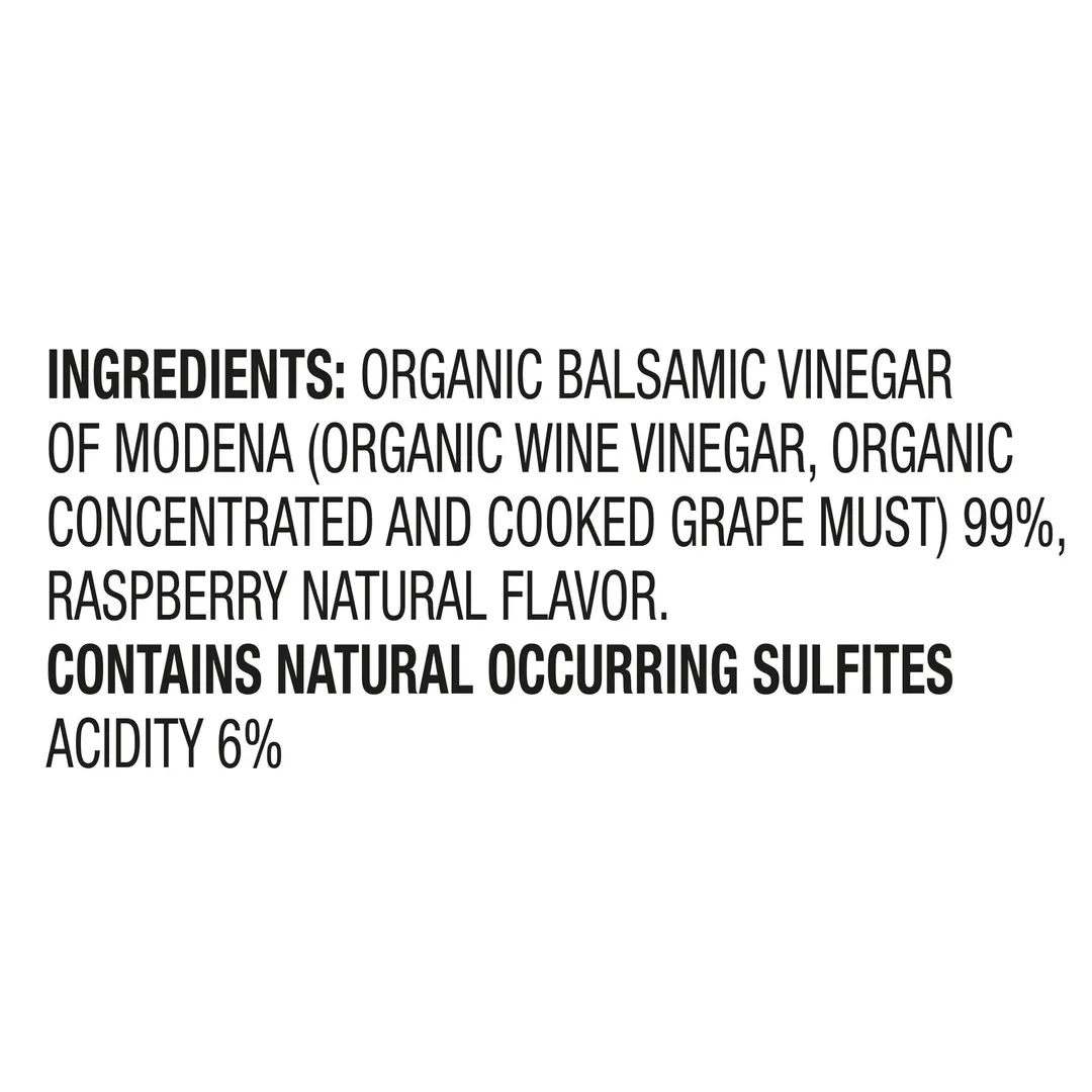 Olidi Organic Raspberry Balsamic Condiment PGI, 8.5 fl. oz.