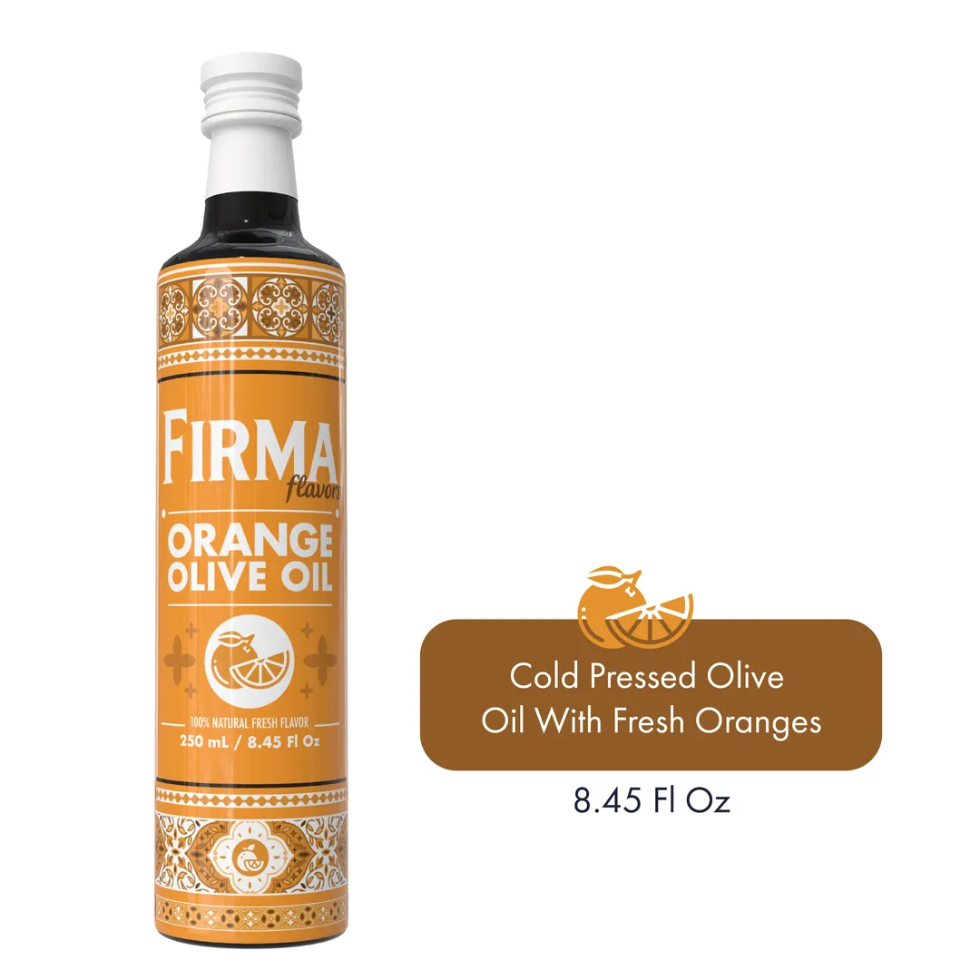 Firma Co-Pressed Olive Oil With Oranges, Single Origin Tunisian Olive Oil, 250 ML