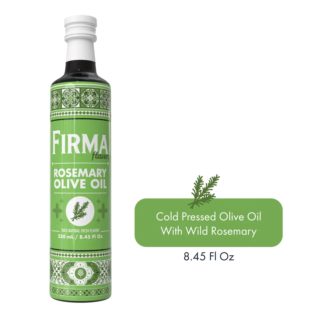 Firma Co-Pressed Olive Oil With Rosemary, Single Origin Tunisian Olive Oil, 250 ML