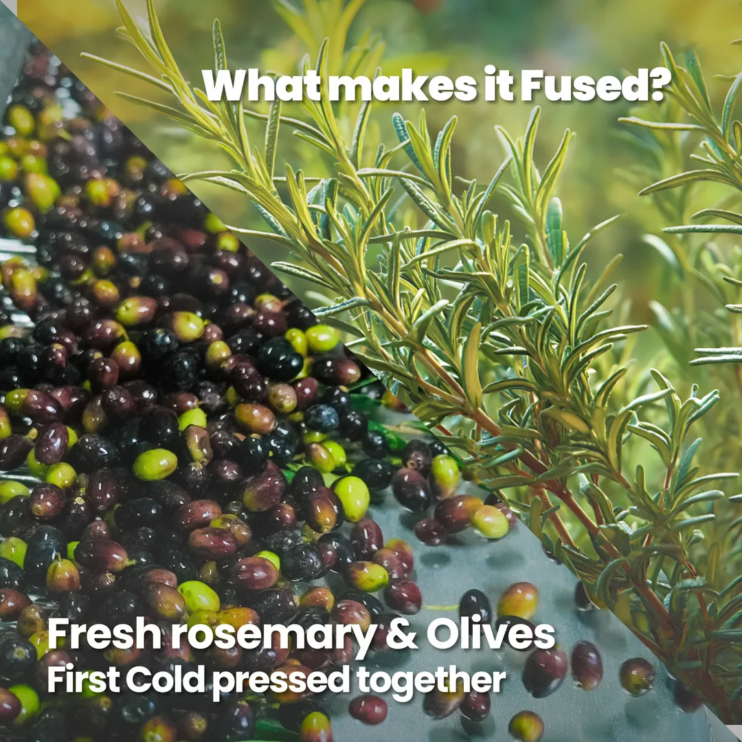 Firma Co-Pressed Olive Oil With Rosemary, Single Origin Tunisian Olive Oil, 250 ML