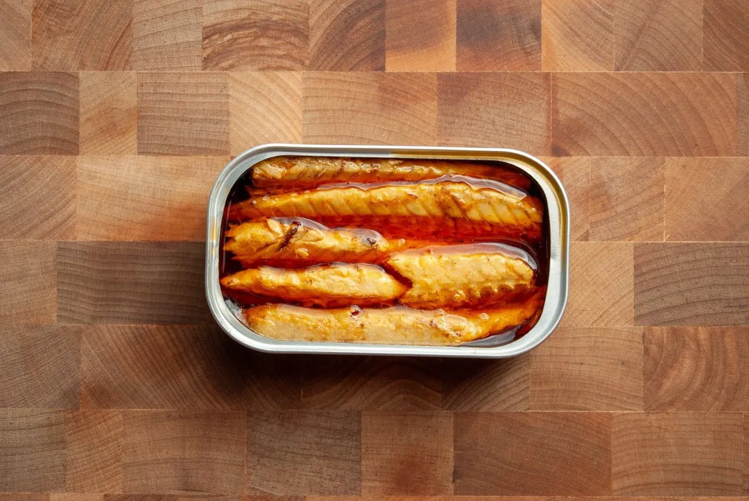 La Curiosa Mackerel w/ Curry & Piri Piri in Olive Oil, 4.2oz