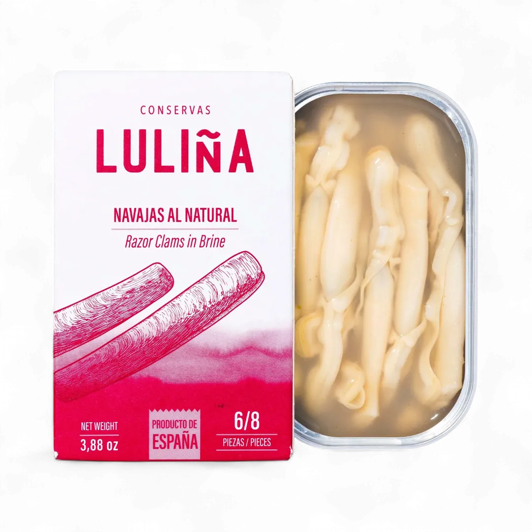 Luliña Razor Clams in Brine