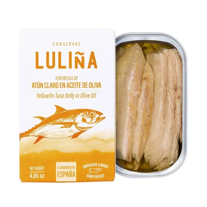 Luliña Yellowfin Tuna Belly in Olive Oil, 4oz