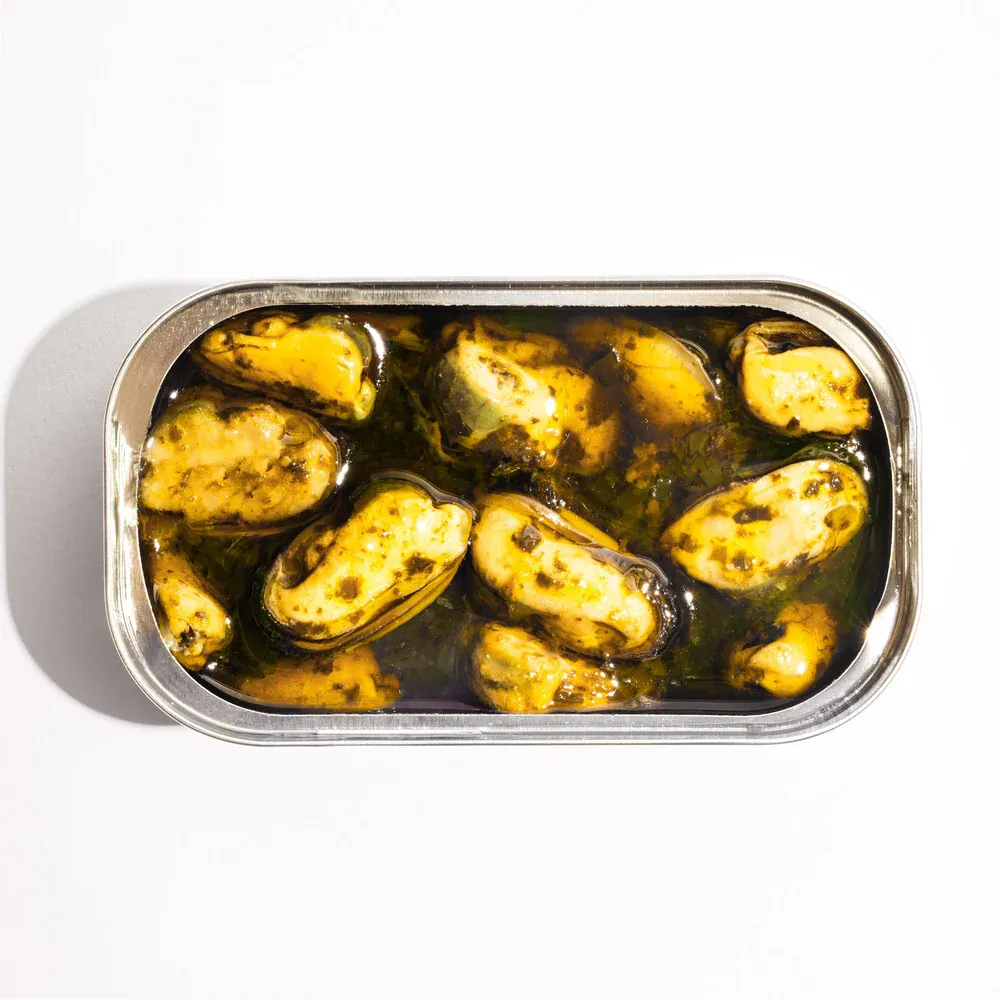 Mussels with Basil Pesto