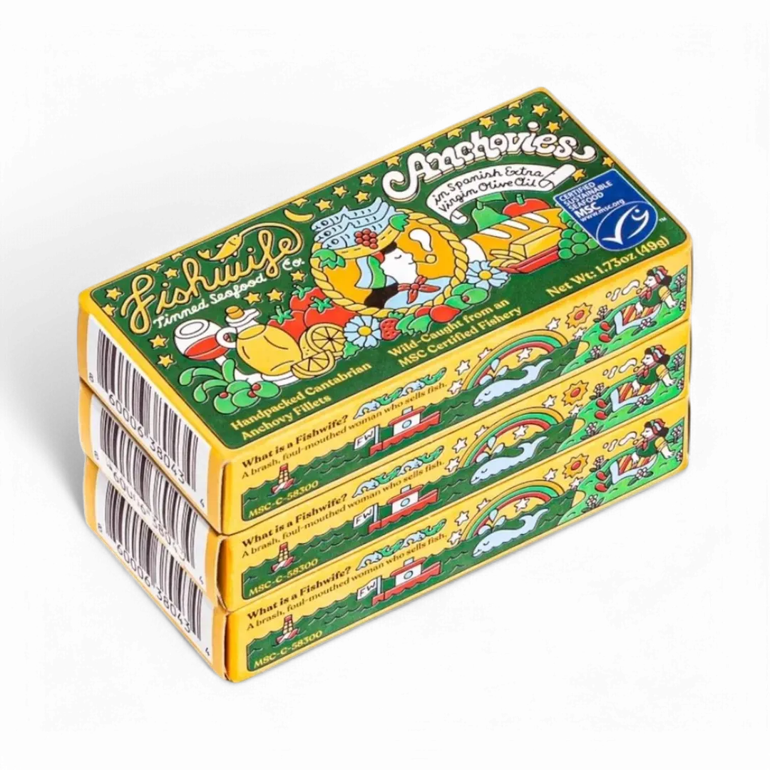 Cantabrian Anchovies in Extra Virgin Olive Oil