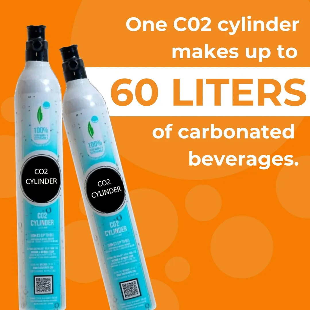 FIZZIT™ C02 Gas Cylinder - 60L | Premium Grade C02 | 100% Renewable CO2