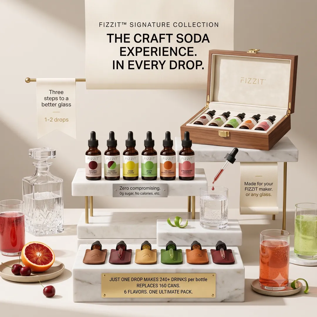 FIZZIT™ Signature Collection 6-Bottle Flavor Variety Pack