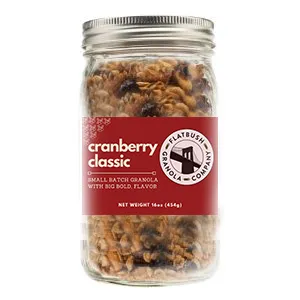 Cranberry Classic Granola (jar) 9oz
