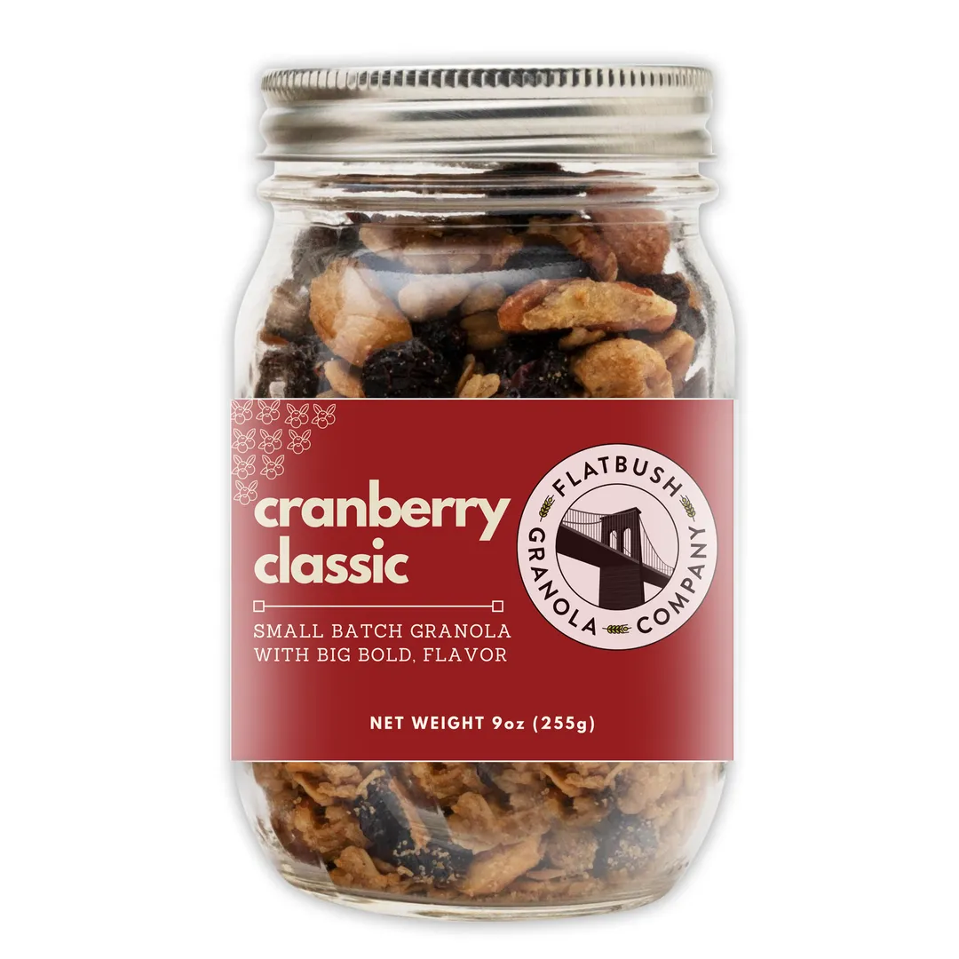 Cranberry Classic Granola (jar) 16oz