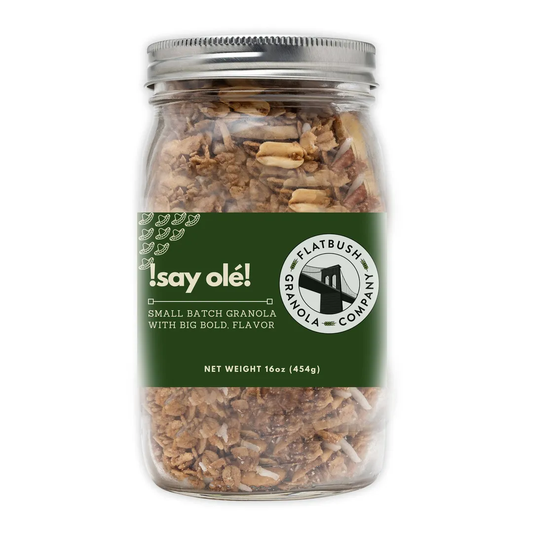 Say Olé Bananas, Peanuts and Coconut Granola (jar) 16oz