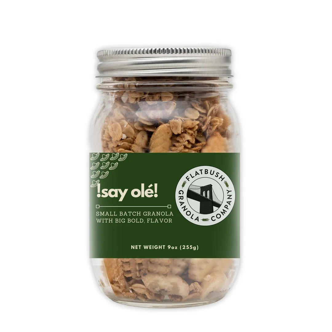 Say Olé Bananas, Peanuts and Coconut Granola (jar) 16oz