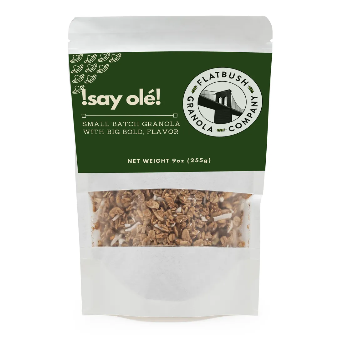 Say Olé Say Olé Bananas, Peanuts and Coconut Granola (pouch) 16oz