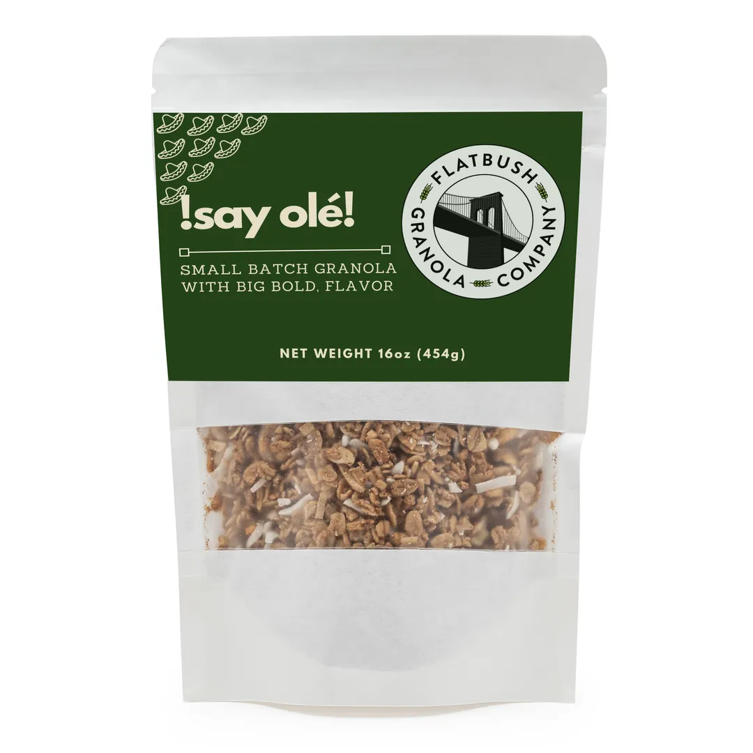 Say Olé Say Olé Bananas, Peanuts and Coconut Granola (pouch) 9oz