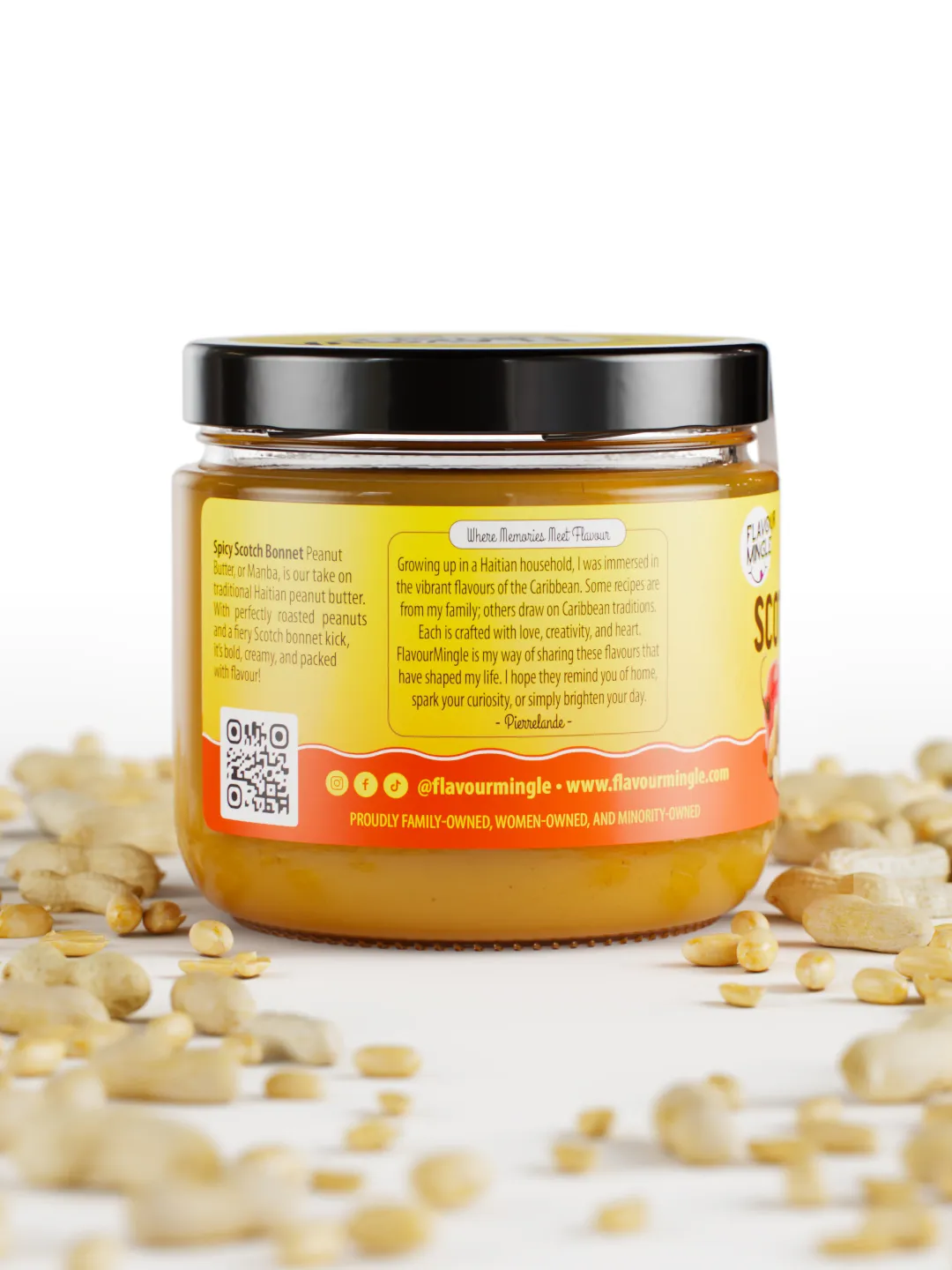 Spicy Scotch Bonnet Peanut Butter
