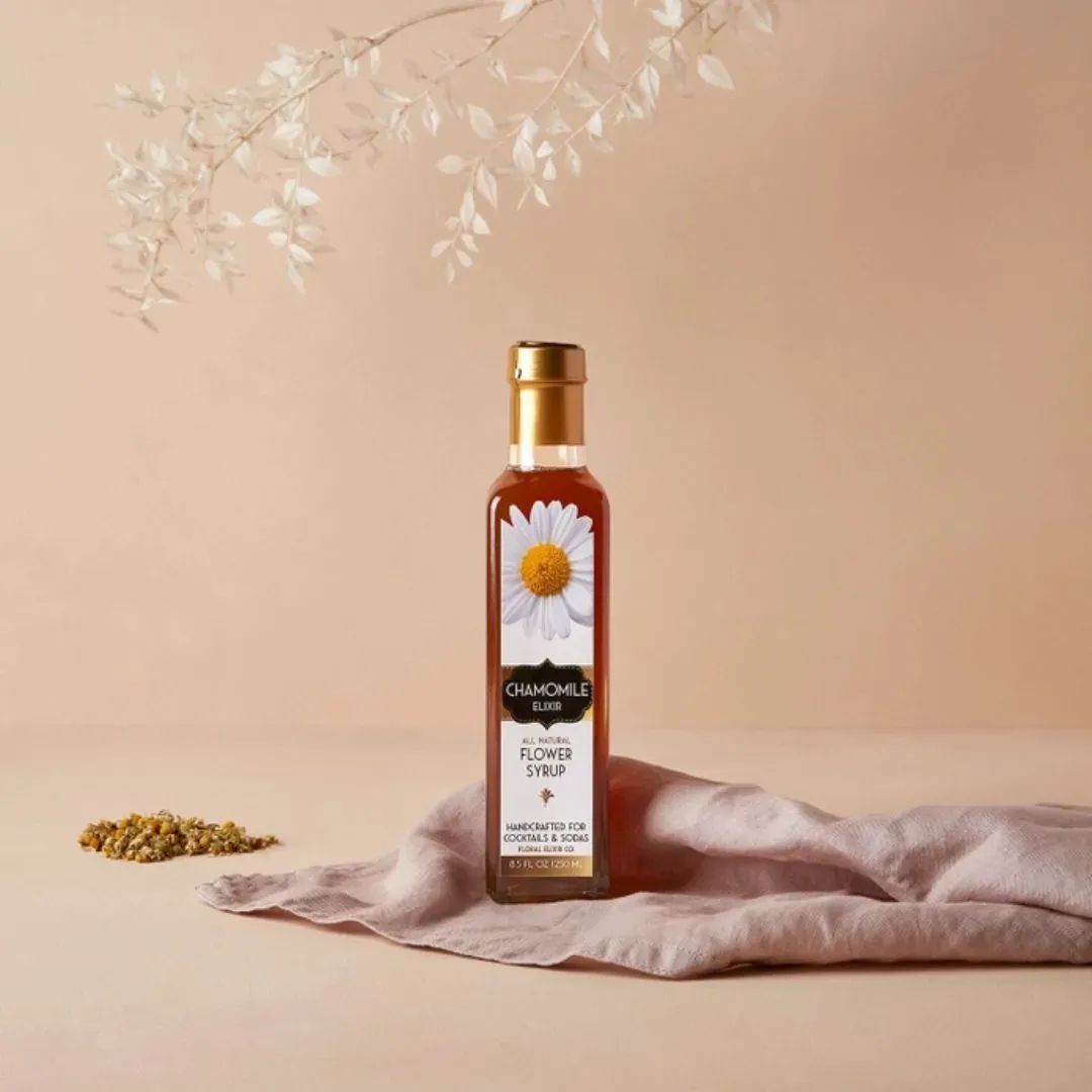 Chamomile Elixir Flower Syrup - 8.5oz