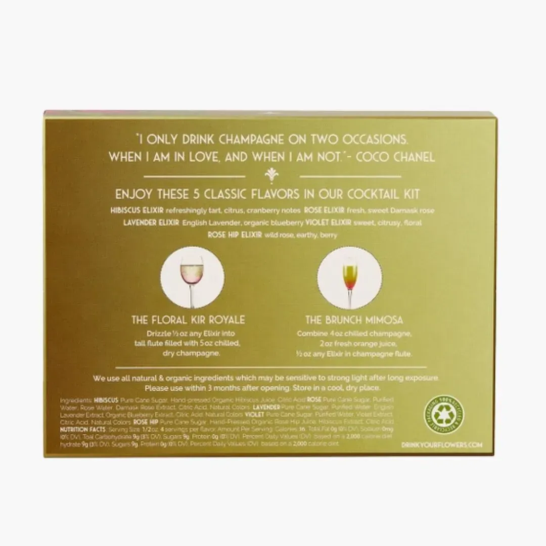 Champagne Lovers Cocktail Kit