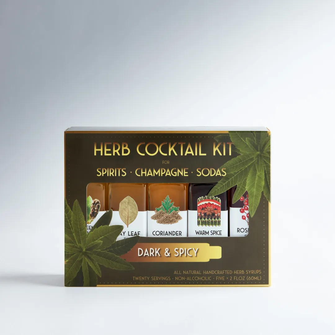 Dark & Spicy Herb Cocktail Kit