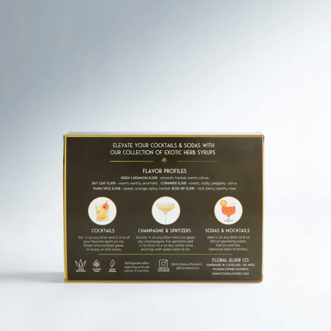 Dark & Spicy Herb Cocktail Kit