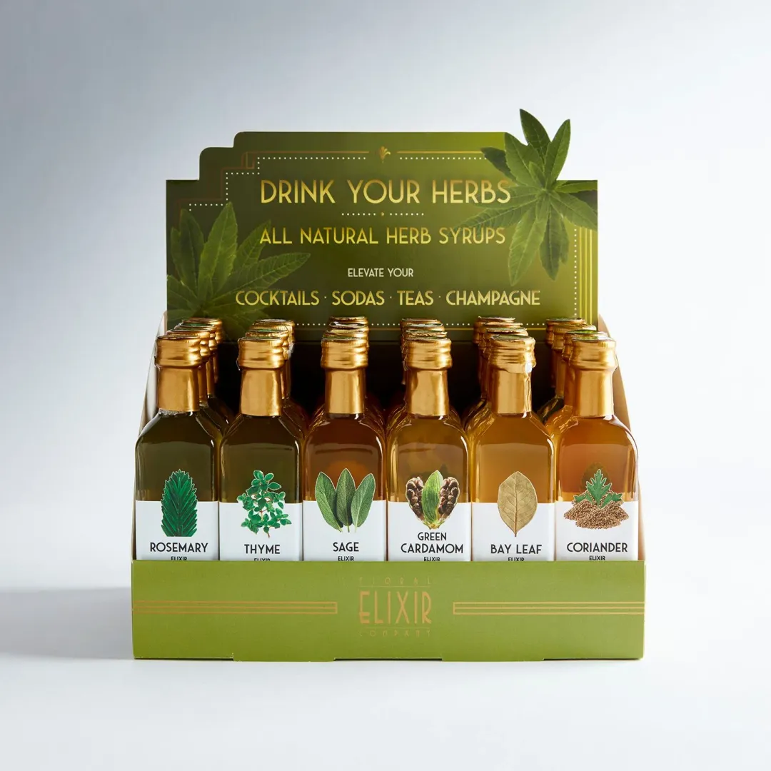 Drink Your Herbs! 24 Count Herb Elixir Syrups