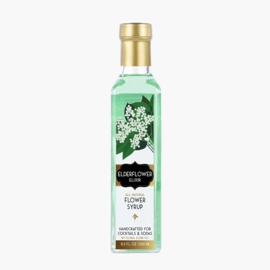 Elderflower Elixir Flower Syrup - 8.5oz