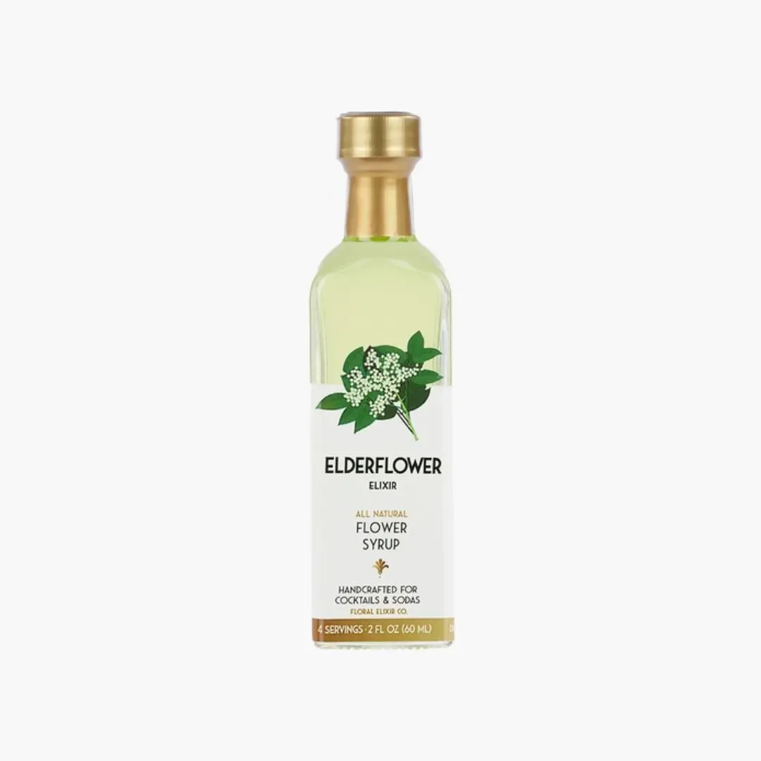 Elderflower Elixir Flower Syrup - 8.5oz