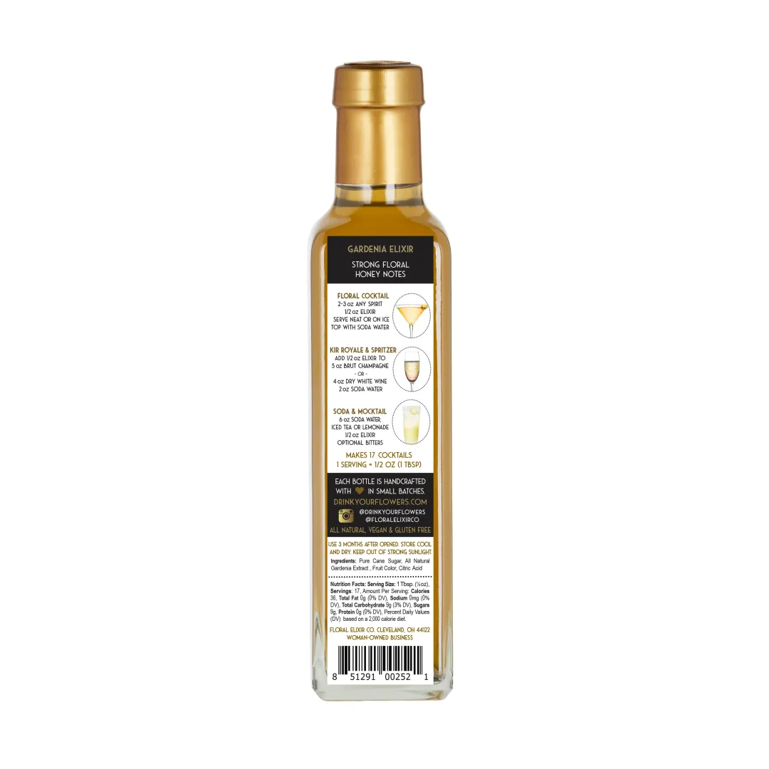 Gardenia Elixir Syrup - 8.5oz
