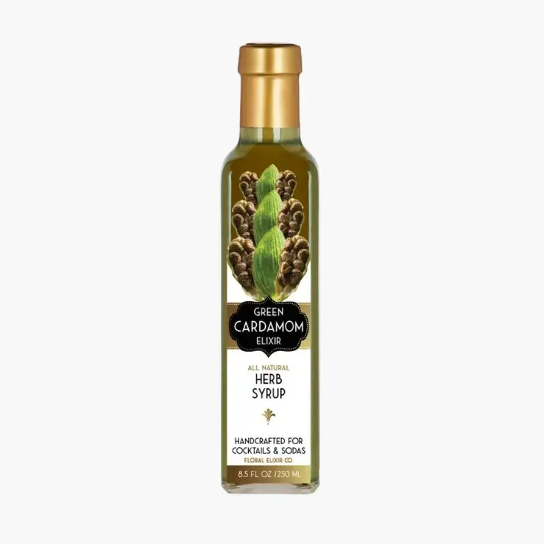 Green Cardamom Elixir Herb Syrup - 8.5oz