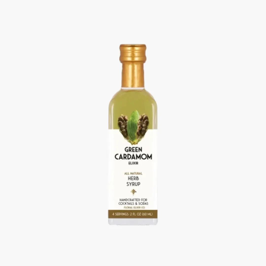 Green Cardamom Elixir Herb Syrup - 8.5oz