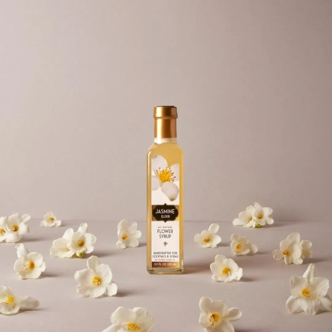 Jasmine Elixir Flower Syrup - 8.5oz