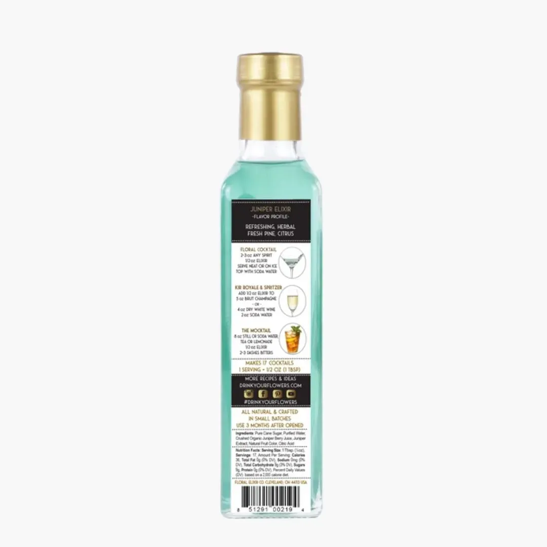 Juniper Berry Elixir Herb Syrup - 2oz