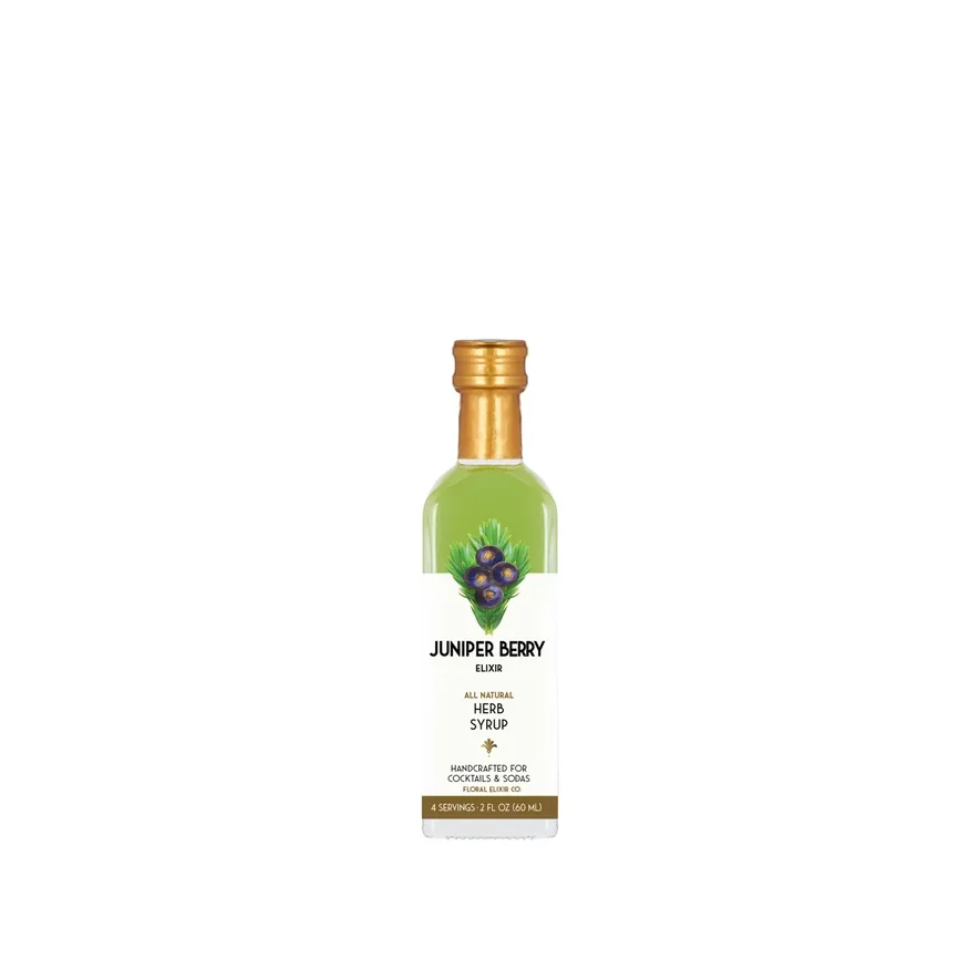 Juniper Berry Elixir Herb Syrup - 2oz