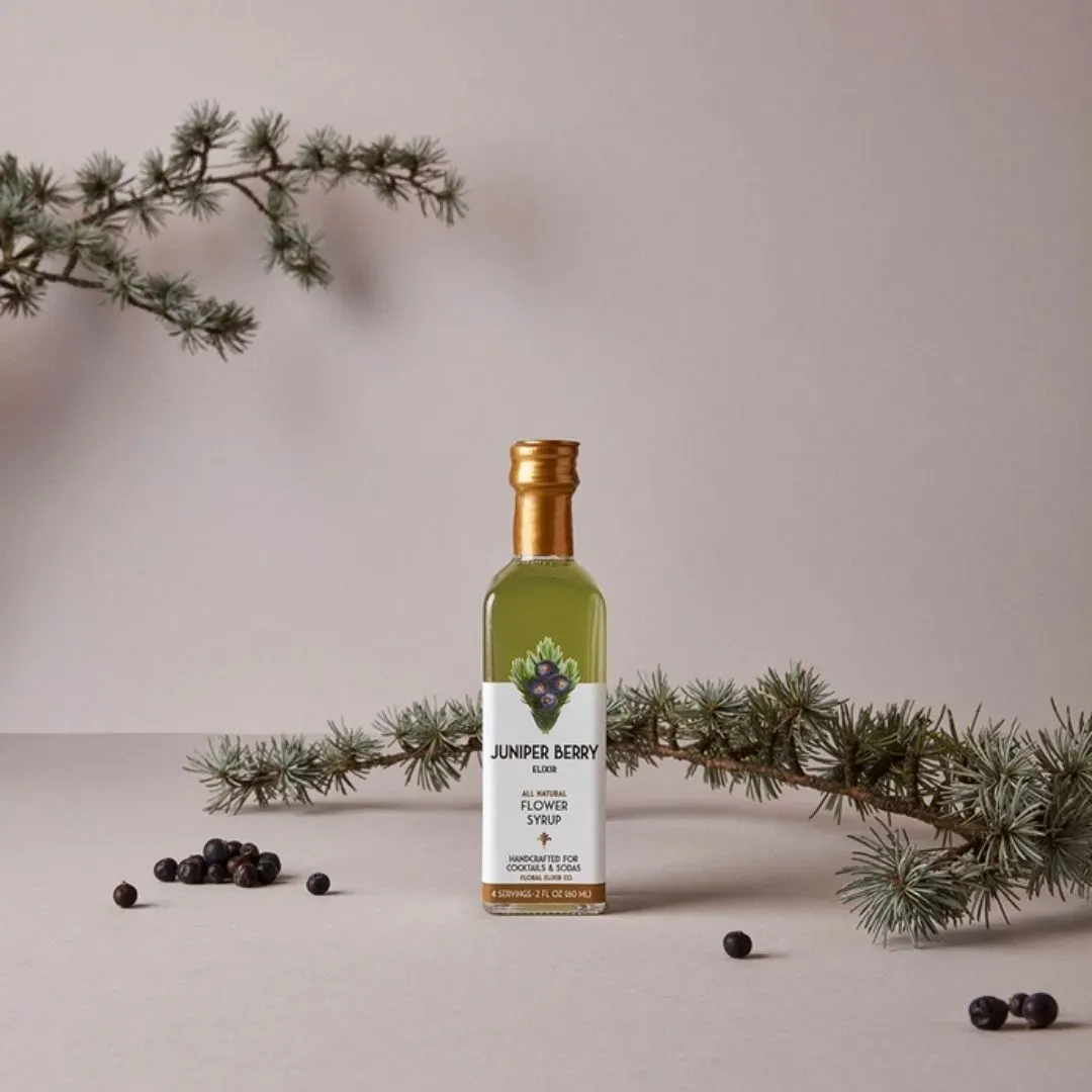 Juniper Berry Elixir Herb Syrup - 8.5oz