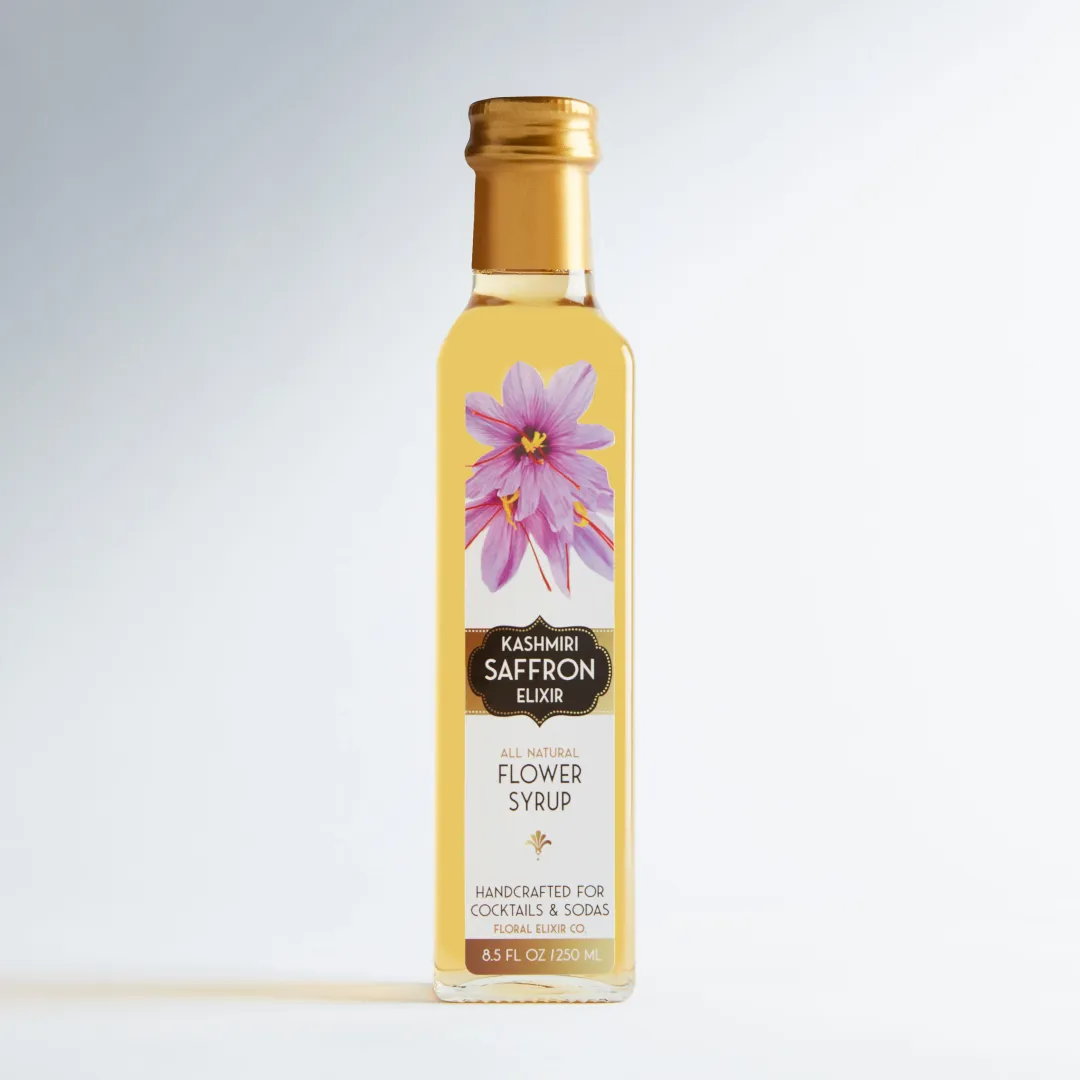 Kashmiri Saffron Elixir Syrup - 8.5oz