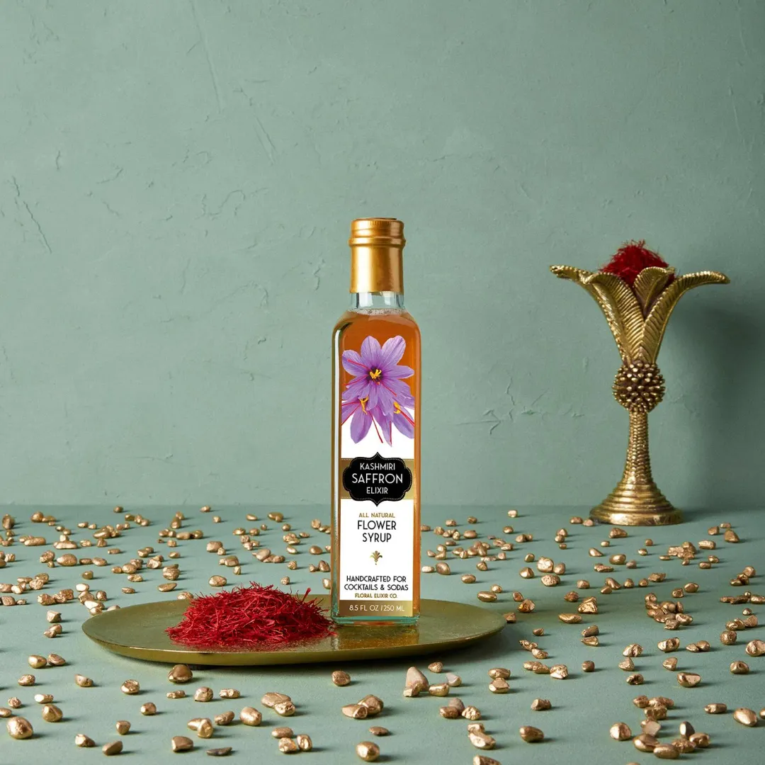 Kashmiri Saffron Elixir Syrup - 8.5oz