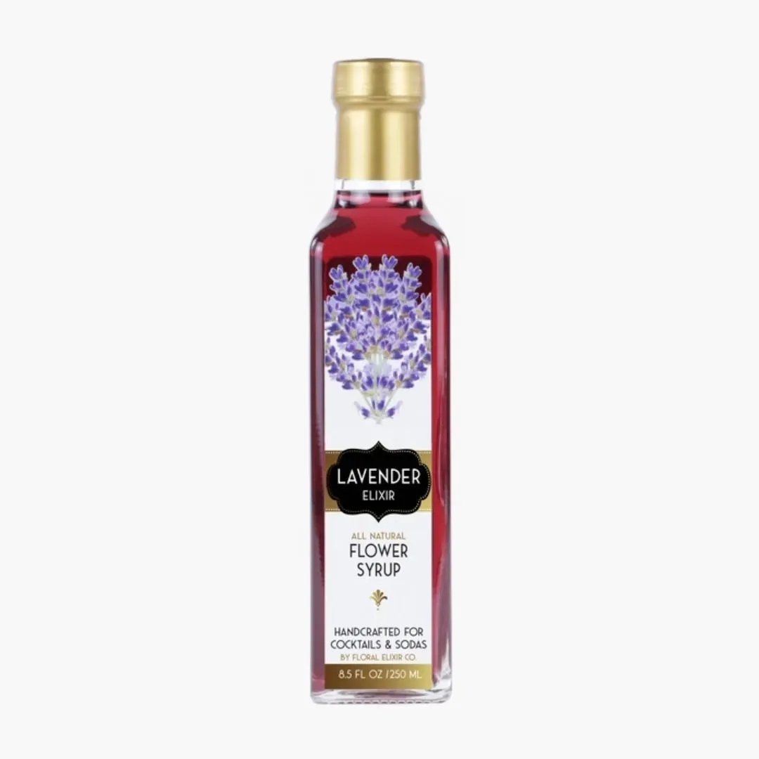 Lavender Elixir Flower Syrup - 8.5oz