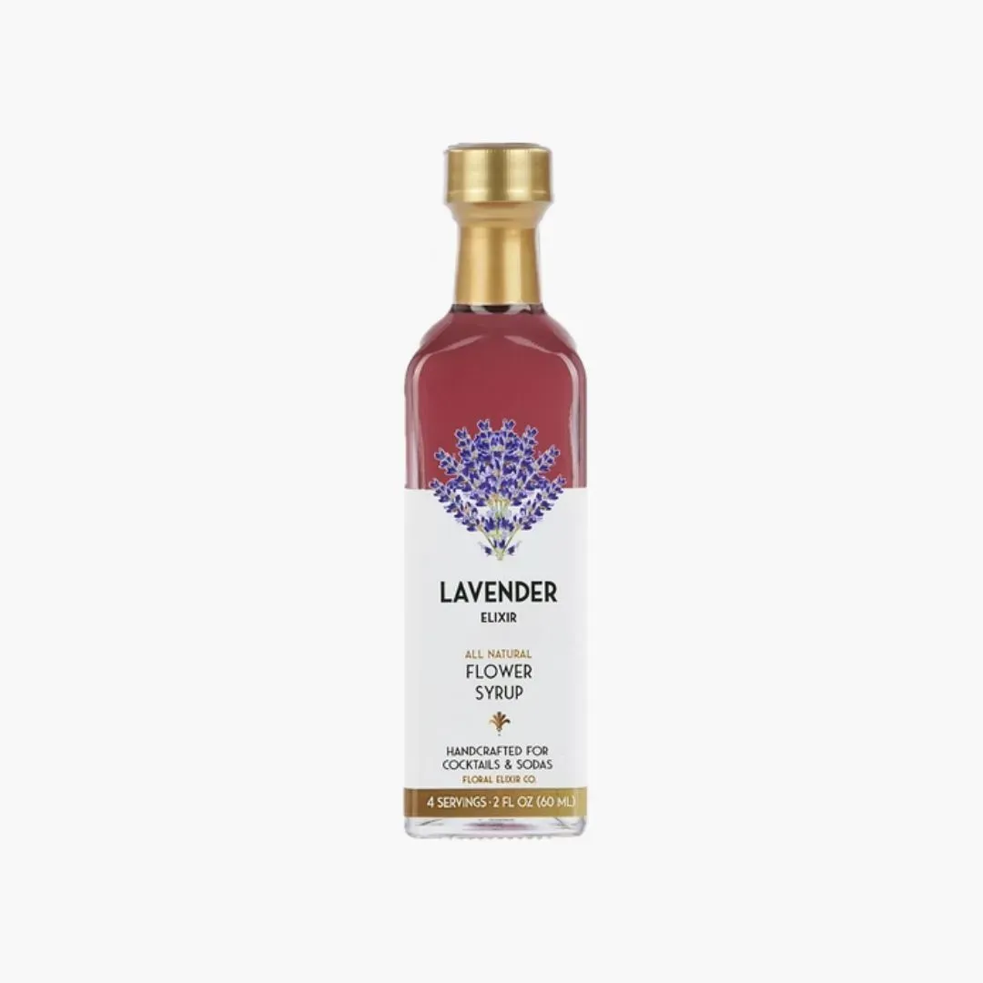 Lavender Elixir Flower Syrup - 8.5oz