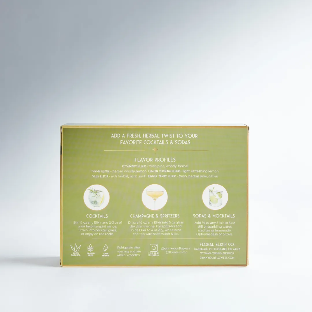 Light & Fresh Herb Cocktail Kit