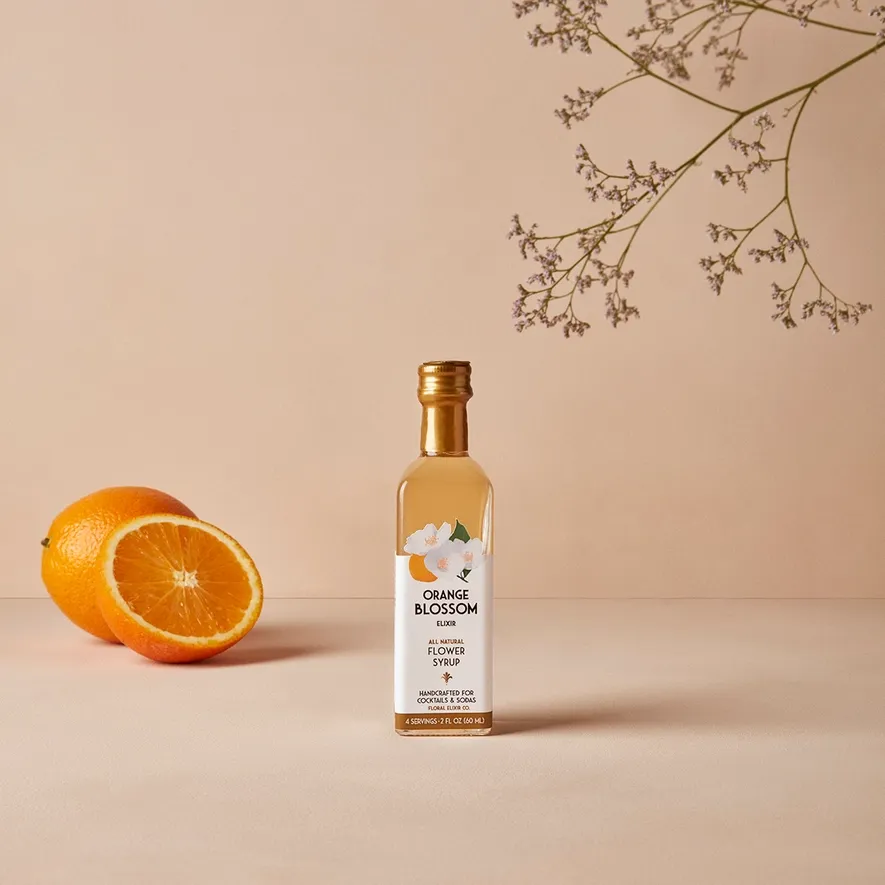 Orange Blossom Elixir Flower Syrup - 2oz
