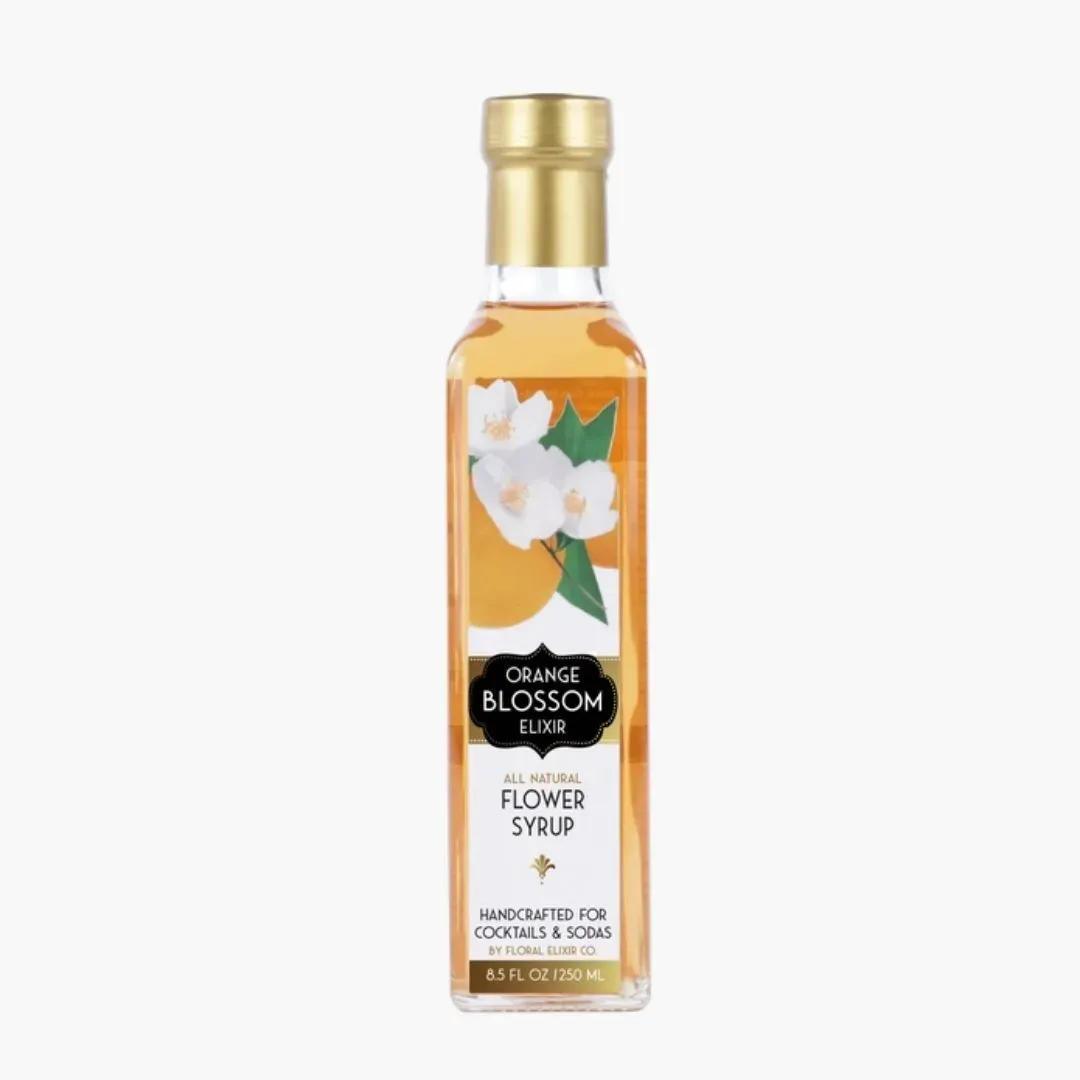 Orange Blossom Elixir Flower Syrup - 8.5oz