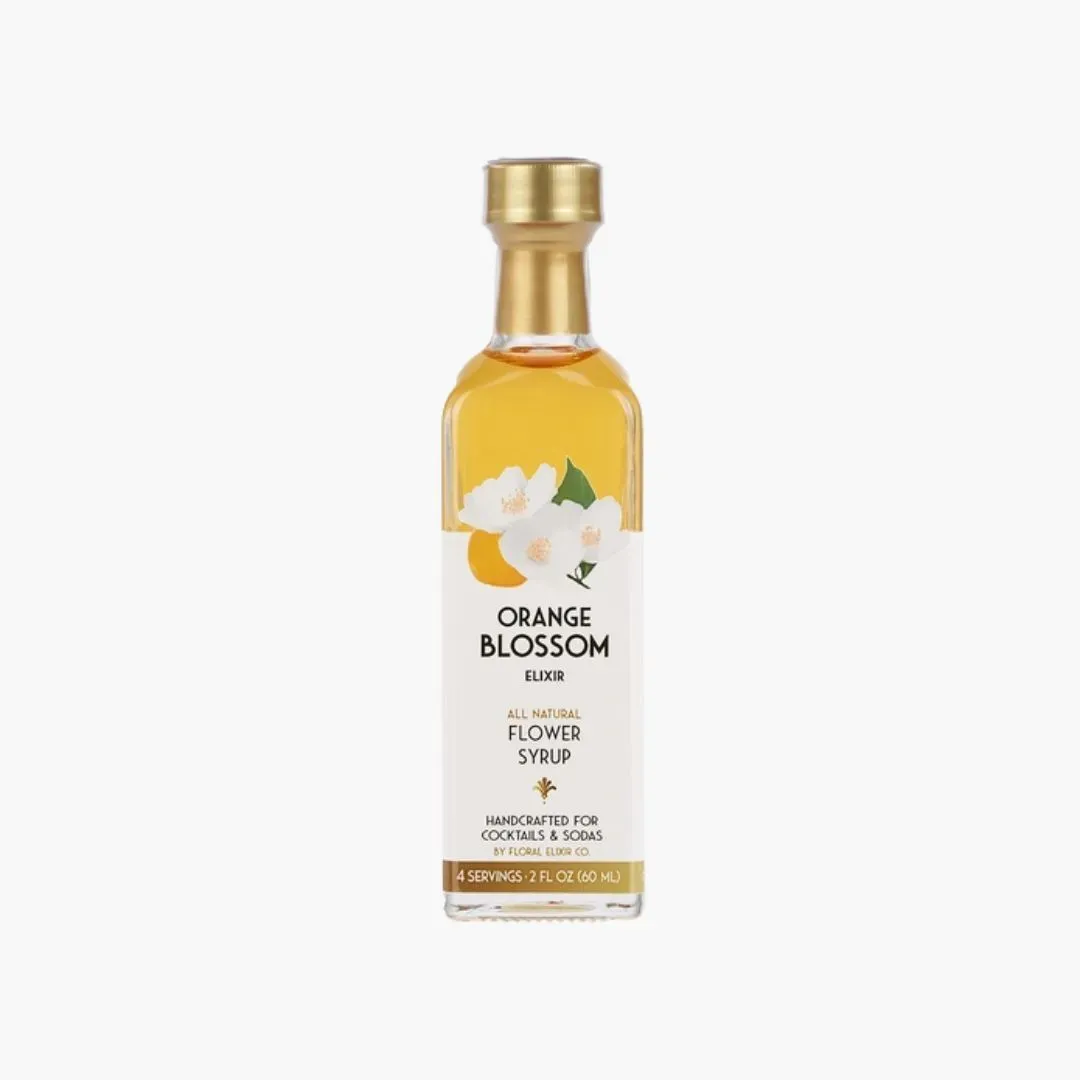 Orange Blossom Elixir Flower Syrup - 8.5oz
