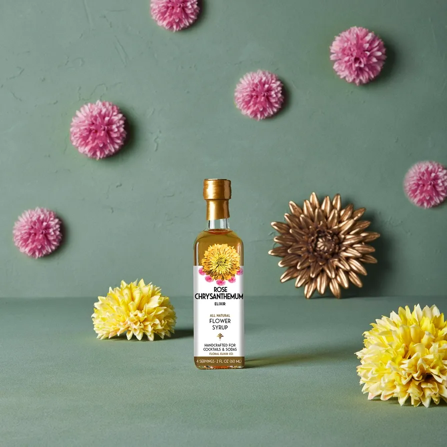 Rose Chrysanthemum Elixir Syrup – 2oz