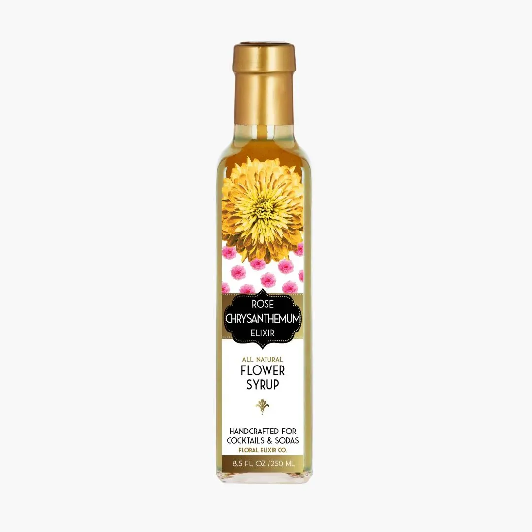 Rose Chrysanthemum Elixir Syrup – 8.5oz