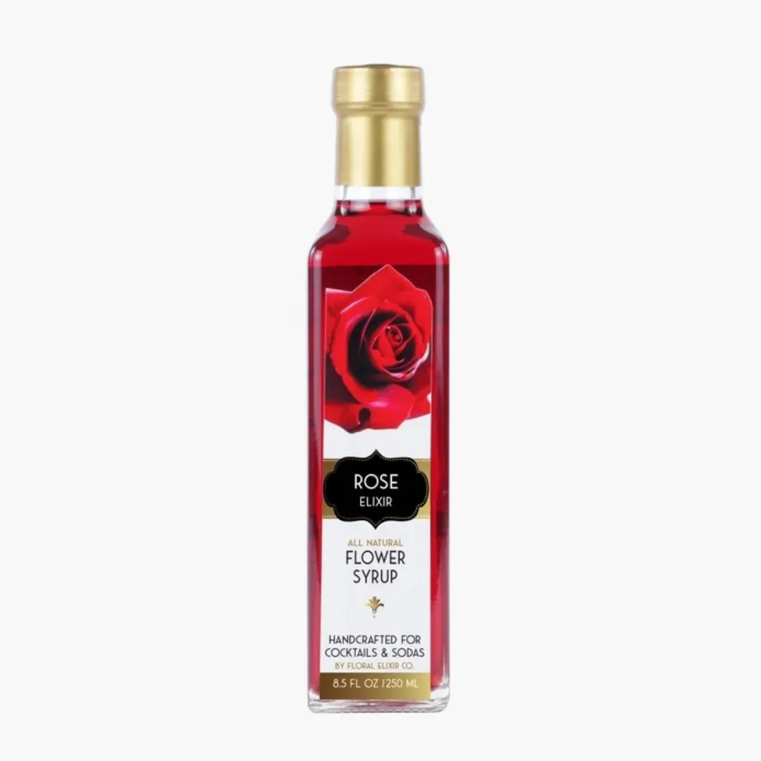 Rose Elixir Flower Syrup - 8.5oz