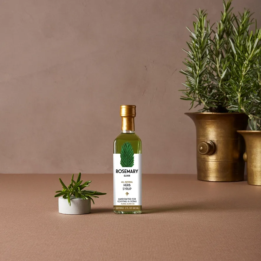 Rosemary Elixir Herb Syrup - 2oz